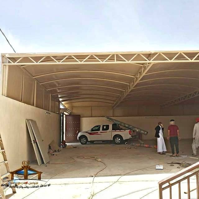 تركيب مظلات مواقف جميله في الرياض — مظلات مواقف