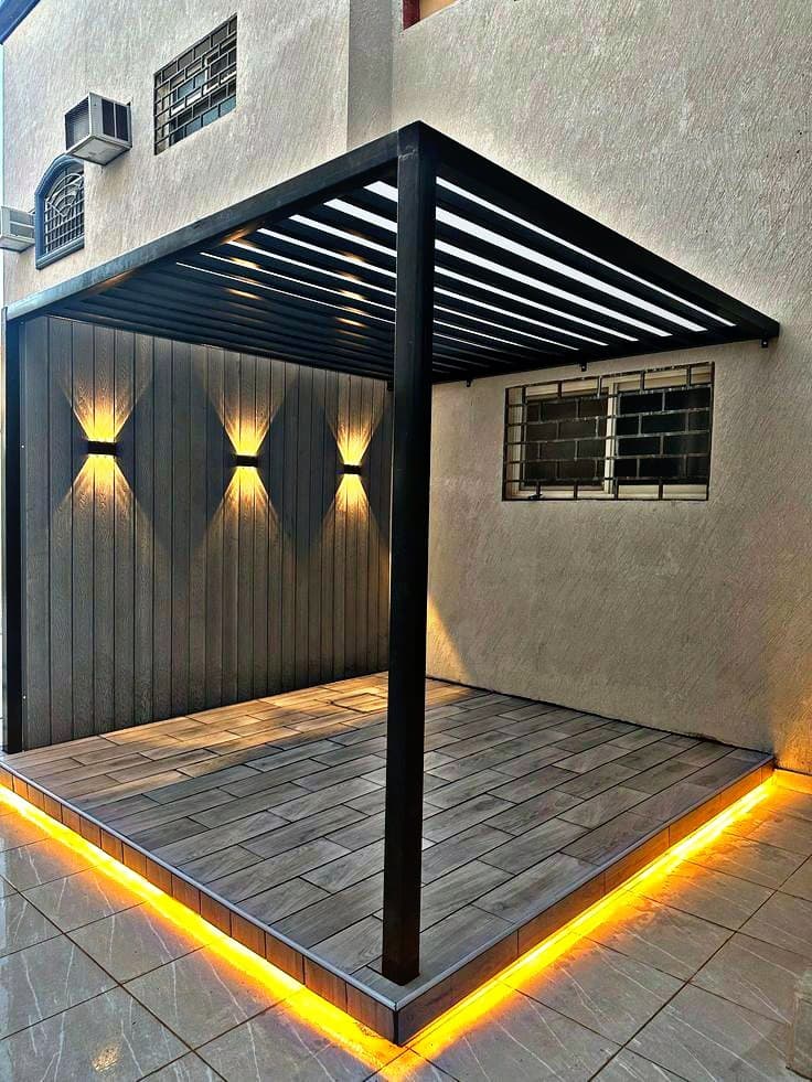 تركيب جلاسات خارجيه بتصميم جميل في الرياض — أعمالنا